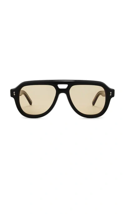 Chimi Niko Sunglasses In Black & Brown Yellow