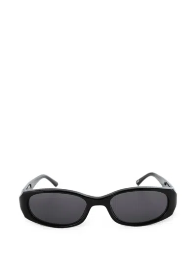 Chimi Note Oval-frame Sunglasses In Black