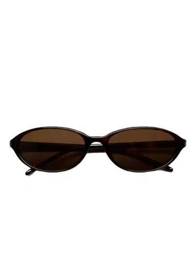Chimi Oval-frame Sunglasses