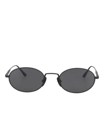 Chimi Oval-frame Sunglasses In Black