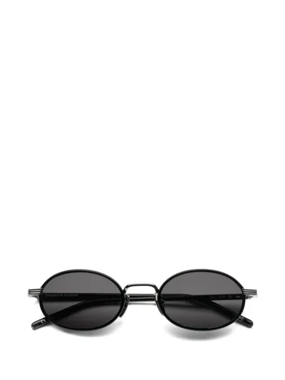 Chimi Oval-frame Sunglasses In Black