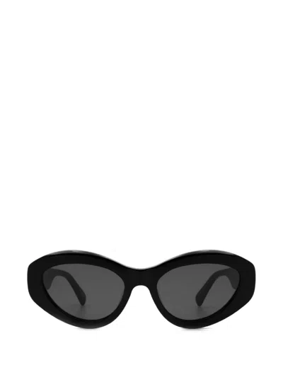 Chimi Oval-frame Sunglasses In Black