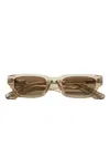 Chimi Rectangle-frame Sunglasses In Neutral