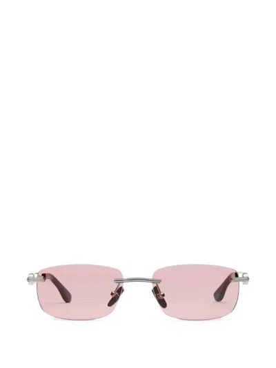 Chimi Rectangle-frame Sunglasses In Silver