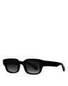 Chimi Rectangular Sunglasses, 59mm In Black