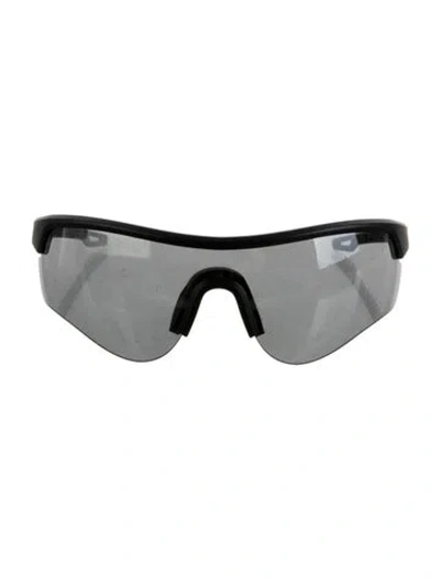 Pre-owned Chimi Shield Tinted Sunglasses In Black