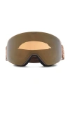Chimi Ski 02 Cime Ski Goggles In Brown