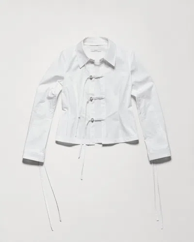 Chimi Sleek Shirt In Off White
