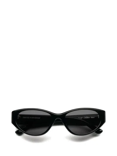 Chimi Solstice Cat-eye-frame Sunglasses In Black