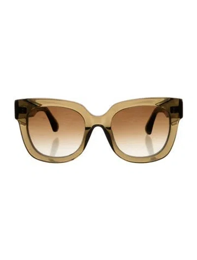 Pre-owned Chimi Square Gradient Sunglasses In Neutrals