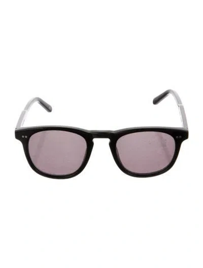 Pre-owned Chimi Square Tinted Sunglasses In Black