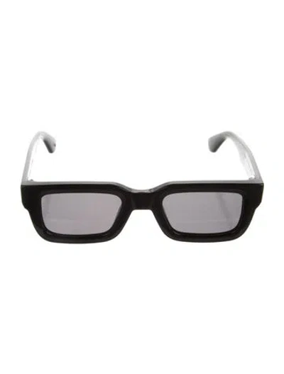 Pre-owned Chimi Square Tinted Sunglasses In Black