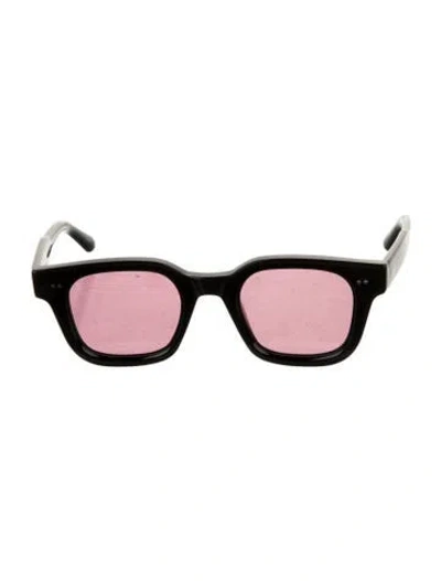 Pre-owned Chimi Square Tinted Sunglasses In Black