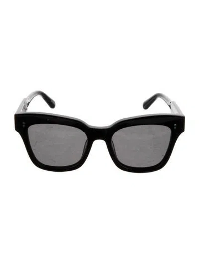 Pre-owned Chimi Square Tinted Sunglasses In Black