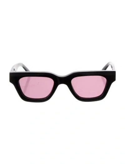 Pre-owned Chimi Square Tinted Sunglasses In Black