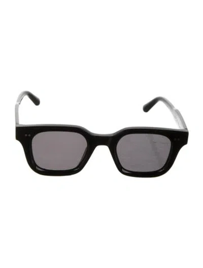 Pre-owned Chimi Square Tinted Sunglasses In Black
