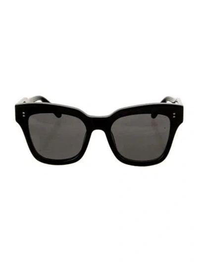 Pre-owned Chimi Square Tinted Sunglasses In Black