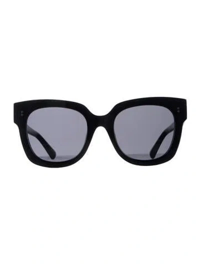 Pre-owned Chimi Square Tinted Sunglasses In Black
