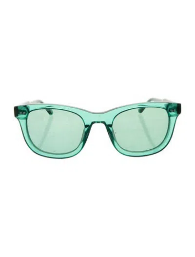 Pre-owned Chimi Square Tinted Sunglasses In Blue