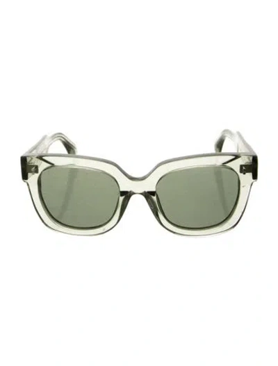 Pre-owned Chimi Square Tinted Sunglasses In Clear