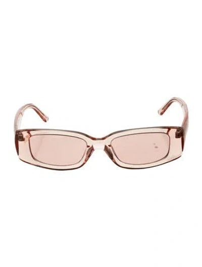 Pre-owned Chimi Square Tinted Sunglasses In Pink
