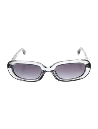 Pre-owned Chimi Square Tinted Sunglasses In Transparent