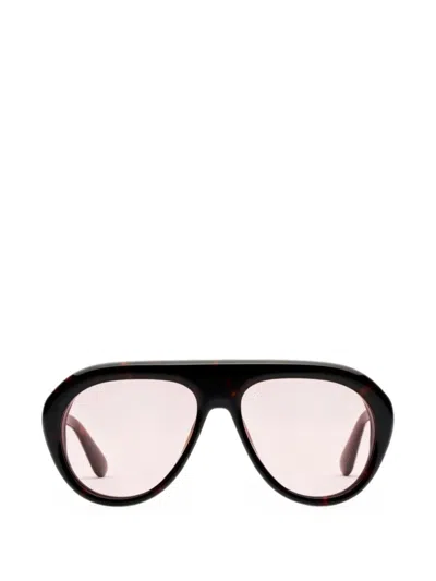 Chimi Tony Pilot-frame Sunglasses In Brown