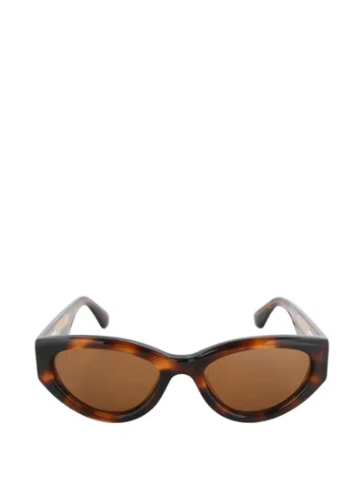 Chimi Tortoiseshell-effect Cat-eye Sunglasses In Brown
