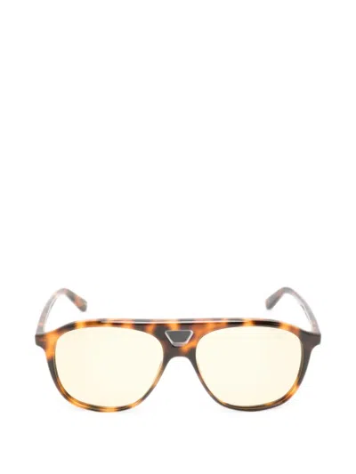 Chimi Tortoiseshell-effect Pilot-frame Sunglasses In Brown