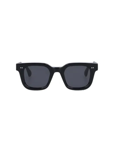 Chimi Unisex 100% Acetate Sunglasses In Black