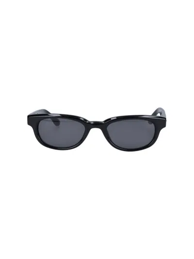 Chimi Unisex 100% Acetate Sunglasses In Black