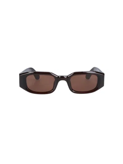 Chimi Unisex 100% Acetate Sunglasses In Brown