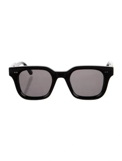 Pre-owned Chimi Wayfarer Tinted Sunglasses In Black