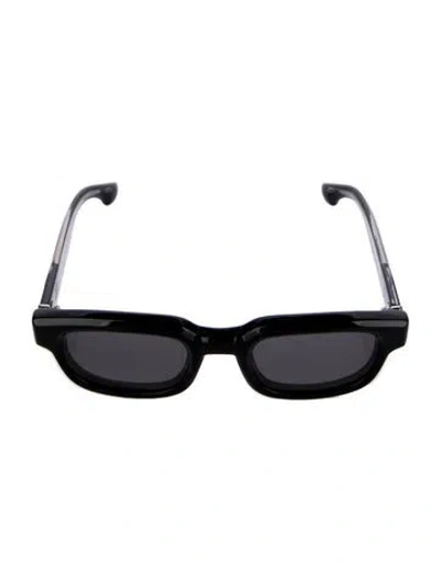 Pre-owned Chimi Wayfarer Tinted Sunglasses In Black