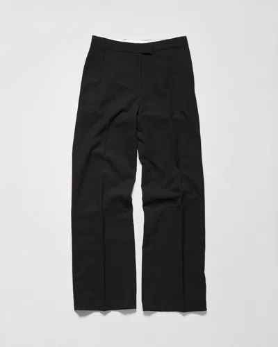 Chimi Wool Trouser In Black