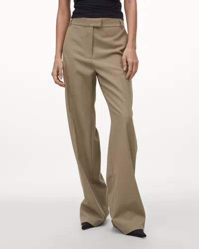 Chimi Wool Trouser In Brown