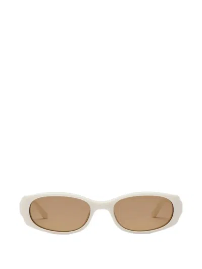 Chimi X Rotate Note Oval-frame Sunglasses In Red