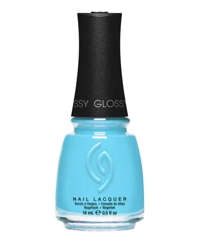 China Glaze Mega Pigment Nail Lacquer, 0.5 Fl. Oz. In Blue