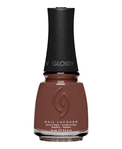 China Glaze Mega Pigment Nail Lacquer, 0.5 Fl. Oz. In Brown