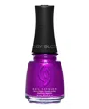 China Glaze Mega Pigment Nail Lacquer, Creme Warm Tones - Summer Reign In Purple