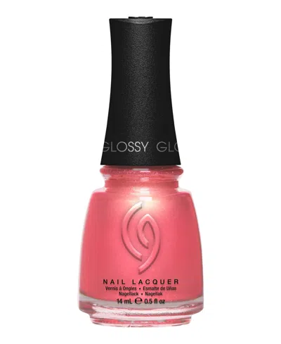 China Glaze Mega Pigment Nail Lacquer, 0.5 Fl. Oz. In Transparent