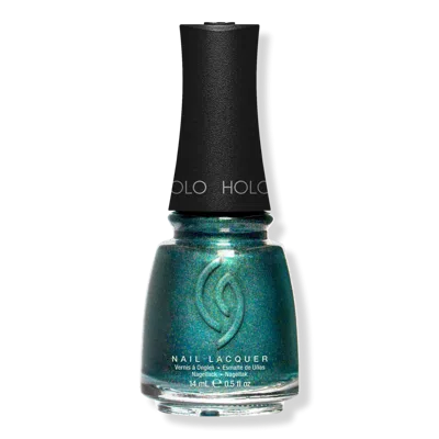 China Glaze Mega Pigment Nail Lacquer, Holographics - Mermaid Signal
