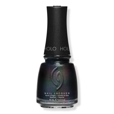 China Glaze Mega Pigment Nail Lacquer, Holographics - Shadow Banned