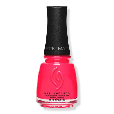 China Glaze Mega Pigment Nail Lacquer, Mattes - Pool Party In Blue