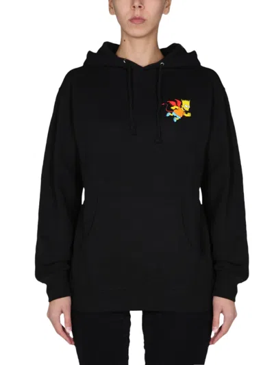 Chinatown Market X The Simpsons Unisex Devil Bart Sweatshirt In Black