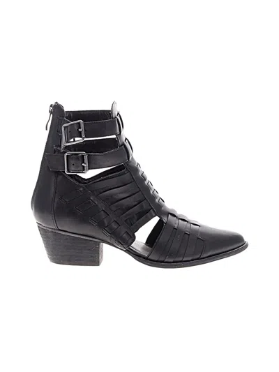 Pre-owned Chinese Laundry Ankle Boots In Black