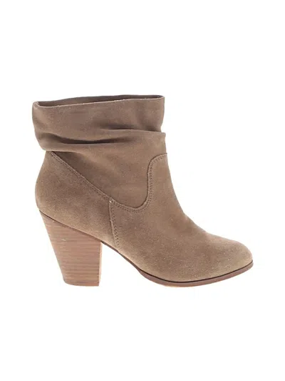 Pre-owned Chinese Laundry Ankle Boots In Brown