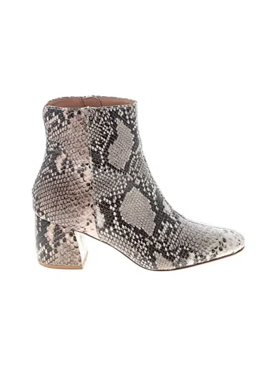 Pre-owned Chinese Laundry Ankle Boots In Brown