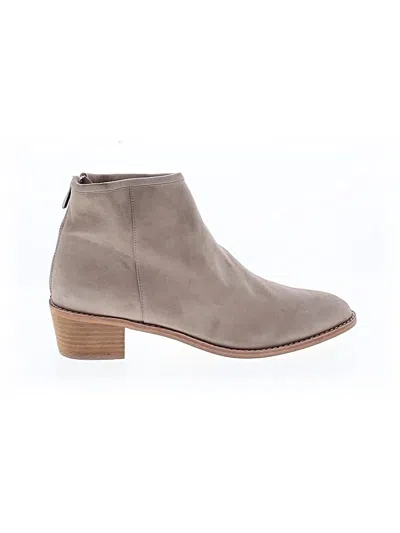 Pre-owned Chinese Laundry Ankle Boots In Gray
