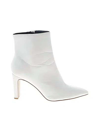 Pre-owned Chinese Laundry Ankle Boots In White